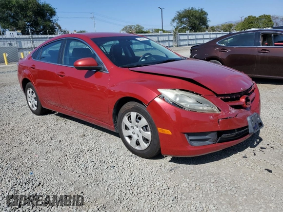 2011 Mazda 6 i Sport with VIN 1YVHZ8BH5B5M26275, listed as a Copart auction lot 54894645 with 99,445 mi miles and Salvage title. Bid and sale history available at DreamBid. Image 4.