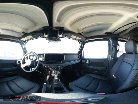 2025 Jeep Wrangler Rubicon with VIN 1C4PJXFNXSW532895, listed as a IAAI auction lot 42694548 with 1,886 mi miles and . Bid and sale history available at DreamBid. Image 18.