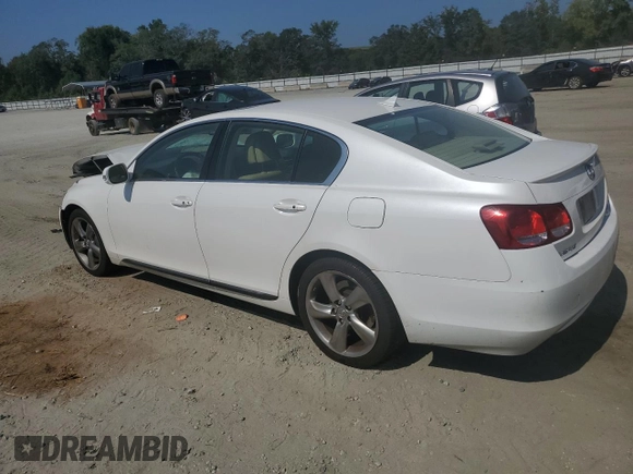 2008 Lexus GS 350 with VIN JTHBE96S580037725, listed as a Copart auction lot 68971684 with 87,385 mi miles and Salvage Title. Bid and sale history available at carsss.com. Image 2.