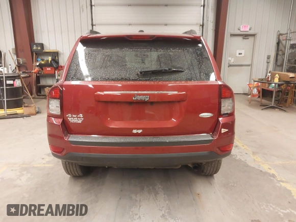 2017 Jeep Compass Latitude with VIN 1C4NJDEB5HD191178, listed as a IAAI auction lot 41211543 with 116,130 mi miles and . Bid and sale history available at DreamBid. Image 16.