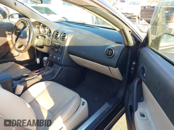 2006 Pontiac G6 GT with VIN 1G2ZH158064261302, listed as a IAAI auction lot 41790419 with 189,054 mi miles and . Bid and sale history available at DreamBid. Image 5.