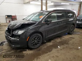 2021 Chrysler Voyager LXI with VIN 2C4RC1DG0MR551536, listed as a Copart auction lot 88840765 with 103,000 mi miles and Salvage Title. Bid and sale history available at carsss.com. Image 1.