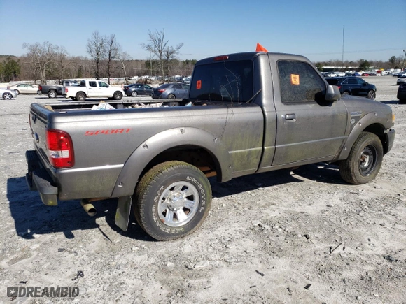 2007 Ford Ranger XL with VIN 1FTYR10U17PA23354, listed as a Copart auction lot 48611805 with 127,019 mi miles and Clean Title. Bid and sale history available at carsss.com. Image 3.