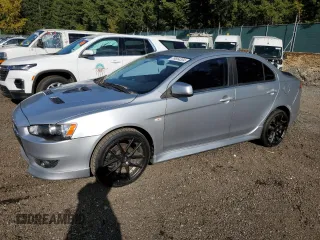 2010 Mitsubishi Lancer Ralliart z VIN JA32V6FV0AU016837, wystawiony jako Copart lot #76854334 z przebiegiem 82 527 mil mil oraz Szkoda całkowita • Salvage title. Historia ofert i sprzedaży dostępna na DreamBid. Obrazek 1.