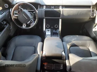2019 Land Rover Range Rover with VIN SALGS2RE7KA561868, listed as a Copart auction lot 42425395 with Not provided miles and Salvage title. Bid and sale history available at DreamBid. Image 8.