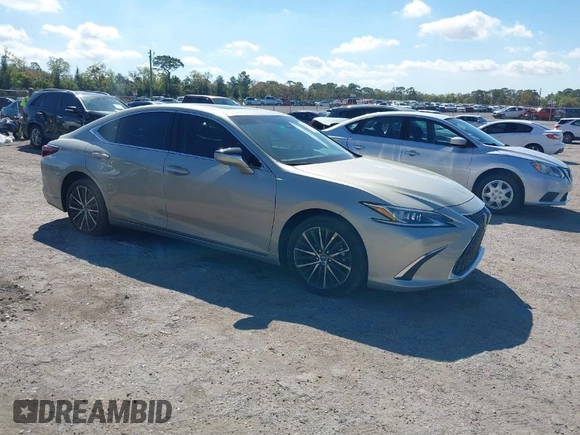 2024 Lexus ES with VIN 58ADZ1B16RU164902, listed as a IAAI auction lot 41783114 with 18,857 mi miles. Bid and sale history available at carsss.com. Image 1.