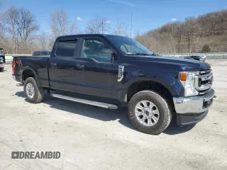 2021 Ford Super Duty F-250 SRW XL with VIN 1FT7W2BN3MEC29069, listed as a Copart auction lot 50493145 with 34,326 mi miles and Salvage Title. Bid and sale history available at carsss.com. Image 4.