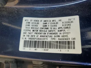 2014 Honda Accord LX z VIN 1HGCR2F32EA006675, wystawiony jako Copart lot #56894015 z przebiegiem 204 330 mil mil oraz Szkoda całkowita • Salvage title. Historia ofert i sprzedaży dostępna na DreamBid. Obrazek 12.