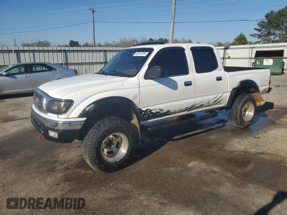 2002 Toyota Tacoma PreRunner with VIN 5TEGN92N02Z887650, listed as a Copart auction lot 49416255 with 290,615 mi miles and Salvage Title. Bid and sale history available at DreamBid. Image 1.