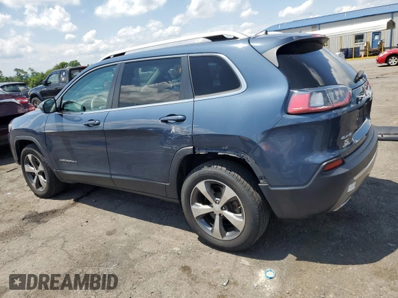 2019 Jeep Cherokee High Altitude z VIN 1C4PJMDX9KD398962, wystawiony jako Copart lot #63341695 z przebiegiem 54 157 mil mil oraz Szkoda całkowita • Salvage title. Historia ofert i sprzedaży dostępna na DreamBid. Obrazek 2.