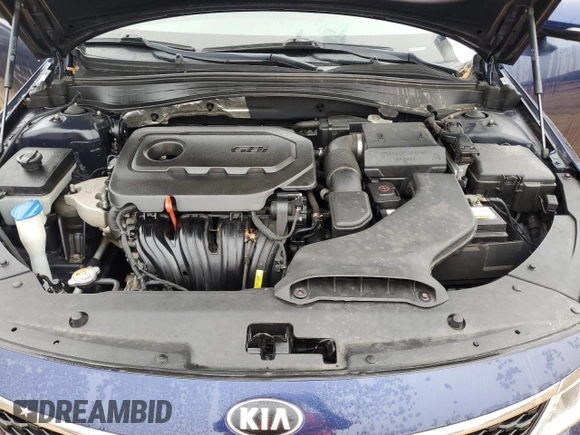 2017 Kia Optima LX with VIN 5XXGT4L36HG168366, listed as a Copart auction lot 42856025 with 96,932 mi miles and Salvage Title. Bid and sale history available at carsss.com. Image 12.