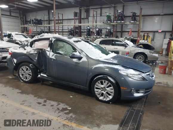 2009 Mazda 6 i Touring with VIN 1YVHP82A495M38694, listed as a IAAI auction lot 41577128 with 230,557 mi miles and . Bid and sale history available at carsss.com. Image 1.
