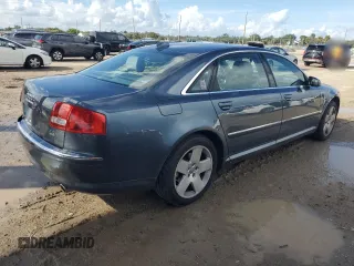2004 Audi A8 L with VIN WAUML44E84N004731, listed as a Copart auction lot 85649384 with 60,503 mi miles and Salvage Title. Bid and sale history available at carsss.com. Image 3.