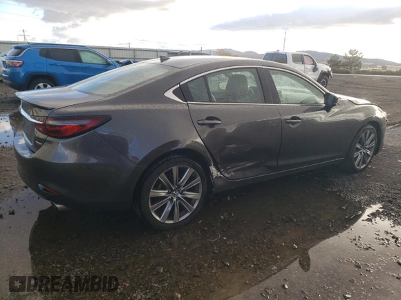 2019 Mazda 6 Grand Touring Reserve with VIN JM1GL1WY3K1506542, listed as a Copart auction lot 71164073 with Not Provided miles and . Bid and sale history available at DreamBid. Image 3.