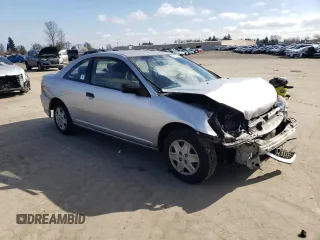 2005 Honda Civic Cpe VP with VIN 1HGEM22185L067108, listed as a Copart auction lot 48172275 with 196,724 mi miles and Salvage Title. Bid and sale history available at carsss.com. Image 4.
