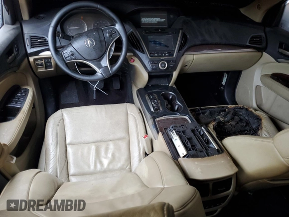 2019 Acura MDX z VIN 5J8YD4H37KL032587, wystawiony jako Copart lot #61031725 z przebiegiem 97 835 mil mil oraz Szkoda całkowita • Salvage title. Historia ofert i sprzedaży dostępna na DreamBid. Obrazek 8.