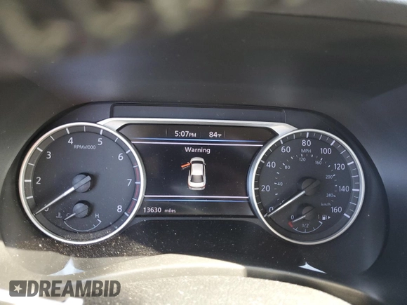 2024 Nissan Sentra SV with VIN 3N1AB8CV2RY325792, listed as a Copart auction lot 57913725 with 13,630 mi miles and Salvage title. Bid and sale history available at DreamBid. Image 9.