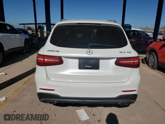 2017 Mercedes-Benz GLC with VIN WDC0G6EB9HF258898, listed as a Copart auction lot 80385914 with 98,318 mi miles and Salvage Title. Bid and sale history available at carsss.com. Image 6.