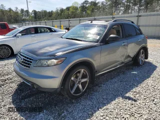 2008 Infiniti FX with VIN JNRAS08W18X204669, listed as a Copart auction lot 50875125 with 179,900 mi miles and Salvage title. Bid and sale history available at DreamBid. Image 1.