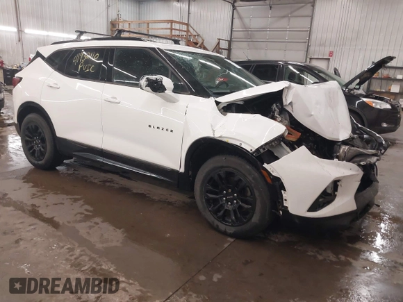 2019 Chevrolet Blazer RS with VIN 3GNKBJRS0KS687271, listed as a IAAI auction lot 41932110 with 80,051 mi miles and . Bid and sale history available at DreamBid. Image 1.