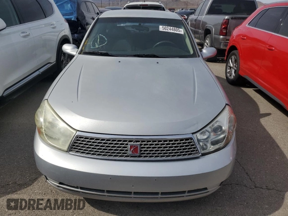 2003 Saturn LS z VIN 1G8JU54F13Y552725, wystawiony jako Copart lot #50244805 z przebiegiem 131 259 mil mil oraz Szkoda całkowita • Salvage title. Historia ofert i sprzedaży dostępna na DreamBid. Obrazek 5.