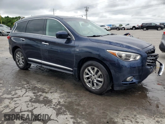 2015 Infiniti QX60 with VIN 5N1AL0MN5FC517654, listed as a Copart auction lot 55778495 with 134,922 mi miles and Salvage Title. Bid and sale history available at DreamBid. Image 4.