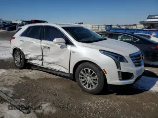 2017 Cadillac XT5 Luxury FWD with VIN 1GYKNBRS2HZ263067, listed as a Copart auction lot 45928905 with 118,819 mi miles and Salvage Title. Bid and sale history available at carsss.com. Image 4.