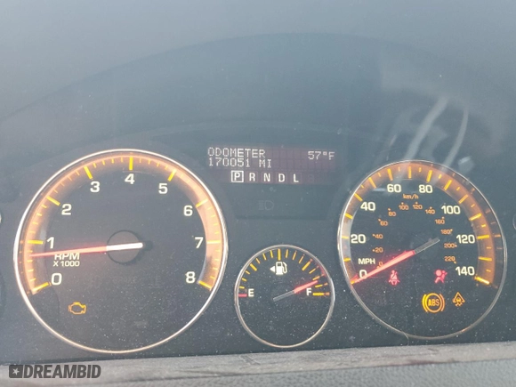 2009 Saturn Outlook XE with VIN 5GZEV13D19J219874, listed as a Copart auction lot 84907614 with 170,051 mi miles and Clean Title. Bid and sale history available at carsss.com. Image 9.