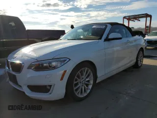 2015 BMW 2 Series 228i xDrive with VIN WBA1K7C57FV473031, listed as a Copart auction lot 74088034 with Not Provided miles and Salvage Title. Bid and sale history available at DreamBid. Image 1.