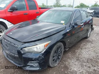 2014 Infiniti Q50 Premium z VIN JN1BV7AR4EM695666, wystawiony jako IAAI lot #42437594 z przebiegiem 141 008 mil mil oraz . Historia ofert i sprzedaży dostępna na DreamBid. Obrazek 2.