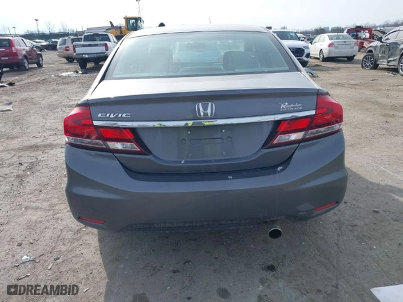 2014 Honda Civic Sedan EX-L with VIN 19XFB2F91EE203628, listed as a IAAI auction lot 41503946 with NaN miles. Bid and sale history available at carsss.com. Image 16.