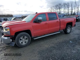 2016 Chevrolet Silverado 1500 LT with VIN 1GCUKREC5GF205484, listed as a Copart auction lot 84902364 with 120,301 mi miles and Salvage Title. Bid and sale history available at DreamBid. Image 1.