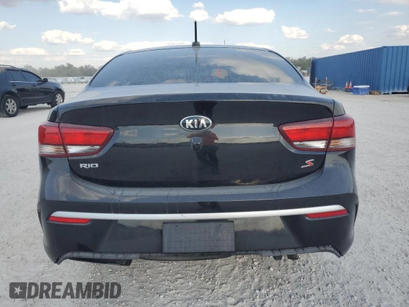 2021 Kia Rio LX with VIN 3KPA24AD7ME417409, listed as a Copart auction lot 47613345 with 100,196 mi miles and Salvage Title. Bid and sale history available at DreamBid. Image 6.