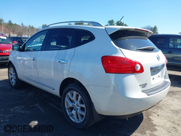 2012 Nissan Rogue SV with VIN JN8AS5MV1CW356786, listed as a IAAI auction lot 41967501 with 106,996 mi miles. Bid and sale history available at carsss.com. Image 3.