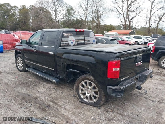 2015 GMC Sierra 1500 Denali with VIN 3GTU2WEC8FG322438, listed as a IAAI auction lot 38494558 with 66,043 mi miles. Bid and sale history available at carsss.com. Image 3.