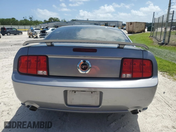 2006 Ford Mustang GT Deluxe with VIN 1ZVFT82H665230721, listed as a Copart auction lot 51584405 with 0 mi miles and Non Repairable. Bid and sale history available at carsss.com. Image 6.