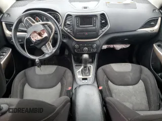 2017 Jeep Cherokee Sport with VIN 1C4PJLAB1HW571728, listed as a Copart auction lot 51179785 with 186,498 mi miles and Salvage Title. Bid and sale history available at carsss.com. Image 8.