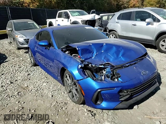 2023 Subaru BRZ Limited with VIN JF1ZDBF12P8703687, listed as a Copart auction lot 77318674 with 12,829 mi miles and Salvage Title. Bid and sale history available at carsss.com. Image 11.