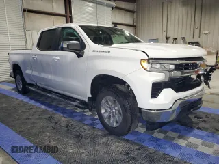 2024 Chevrolet Silverado 1500 LT with VIN 1GCPACEK3RZ177447, listed as a Copart auction lot 37660794 with 1,692 mi miles and Non Repairable. Bid and sale history available at DreamBid. Image 4.