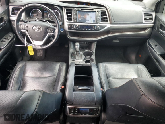 2017 Toyota Highlander Hybrid Limited with VIN 5TDDGRFH4HS022168, listed as a Copart auction lot 56943285 with 114,250 mi miles and Salvage title. Bid and sale history available at DreamBid. Image 8.