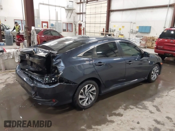 2016 Honda Civic Sedan EX with VIN 19XFC2F85GE073604, listed as a IAAI auction lot 41187580 with 79,200 mi miles. Bid and sale history available at carsss.com. Image 4.