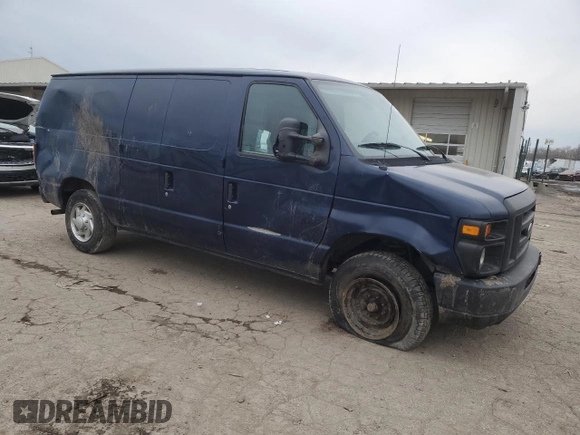 2010 Ford Econoline Cargo Commercial with VIN 1FTNE1EW2ADA56736, listed as a Copart auction lot 82539414 with 116,603 mi miles and Non Repairable. Bid and sale history available at DreamBid. Image 4.