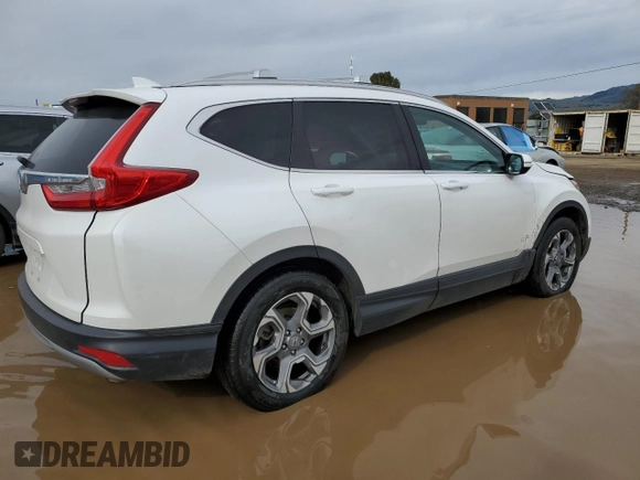 2019 Honda CR-V EX with VIN 5J6RW1H5XKA047555, listed as a Copart auction lot 42680614 with 51,115 mi miles and Salvage Title. Bid and sale history available at carsss.com. Image 3.
