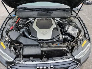 2019 Audi A7 Prestige with VIN WAUV2BF26KN076166, listed as a Copart auction lot 56740575 with 55,438 mi miles and Salvage title. Bid and sale history available at DreamBid. Image 11.