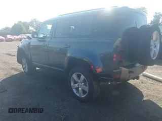 2025 Land Rover Defender X-Dynamic SE with VIN SALE2EEU0S2368249, listed as a IAAI auction lot 42546020 with 5,025 mi miles and . Bid and sale history available at DreamBid. Image 3.