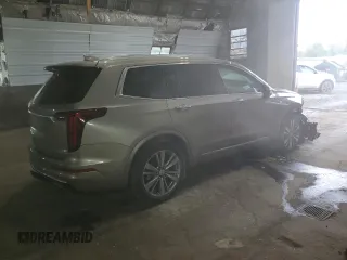 2023 Cadillac XT6 AWD Premium Luxury with VIN 1GYKPDRS7PZ193313, listed as a Copart auction lot 65376924 with 17,848 mi miles and Salvage Title. Bid and sale history available at carsss.com. Image 3.