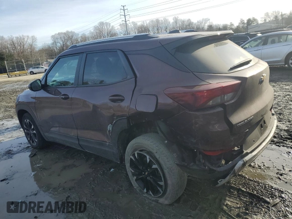 2023 Chevrolet TrailBlazer LT with VIN KL79MPSL7PB079495, listed as a Copart auction lot 43340585 with Not Provided miles and Salvage Title. Bid and sale history available at DreamBid. Image 2.