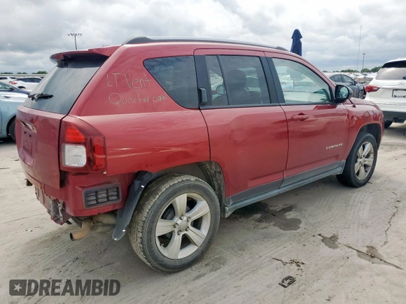2016 Jeep Compass Sport z VIN 1C4NJCBA0GD743576, wystawiony jako Copart lot #55586915 z przebiegiem 106 709 mil mil oraz Szkoda całkowita • Salvage title. Historia ofert i sprzedaży dostępna na DreamBid. Obrazek 3.