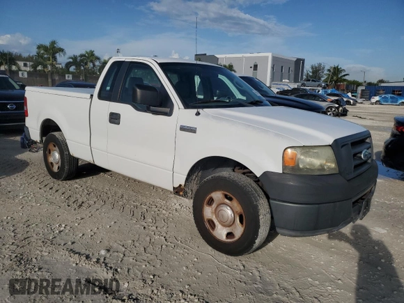 2006 Ford F-150 XL with VIN 1FTRF12216NB60586, listed as a Copart auction lot 62665865 with 93,812 mi miles and Clean title. Bid and sale history available at DreamBid. Image 4.