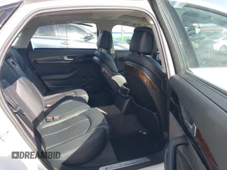 2017 Audi A8 L with VIN WAU44AFD0HN012571, listed as a IAAI auction lot 41717676 with 120,832 mi miles. Bid and sale history available at carsss.com. Image 8.